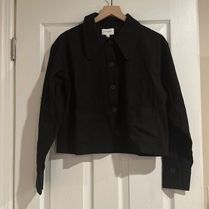 ✨ NWT ✨ Who What Wear cropped boxy jacket, Size M